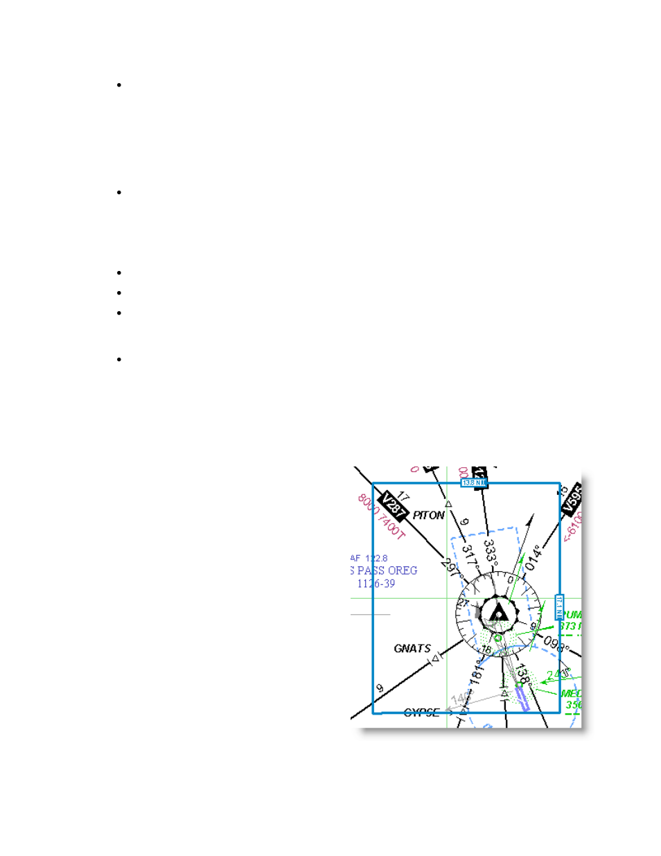 Zooming the chart, Drag zoom | Jeppesen JeppView 3 User Manual | Page 112 / 273