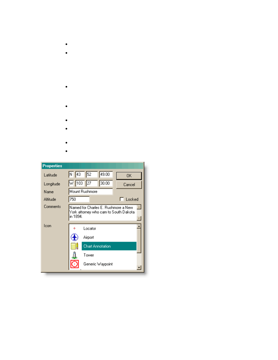 Modifying a user-defined waypoint | Jeppesen JeppView 3 User Manual | Page 118 / 273