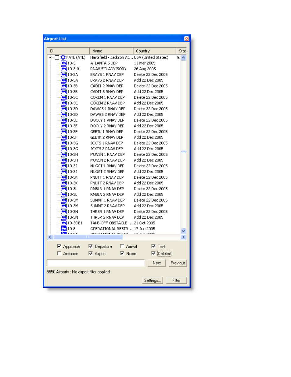 Obsolete charts | Jeppesen JeppView 3 User Manual | Page 159 / 273