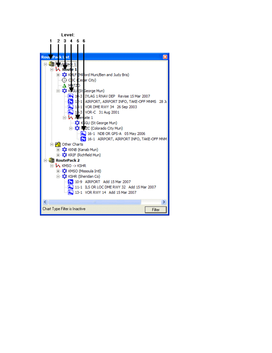 Routepack wizard | Jeppesen JeppView 3 User Manual | Page 174 / 273
