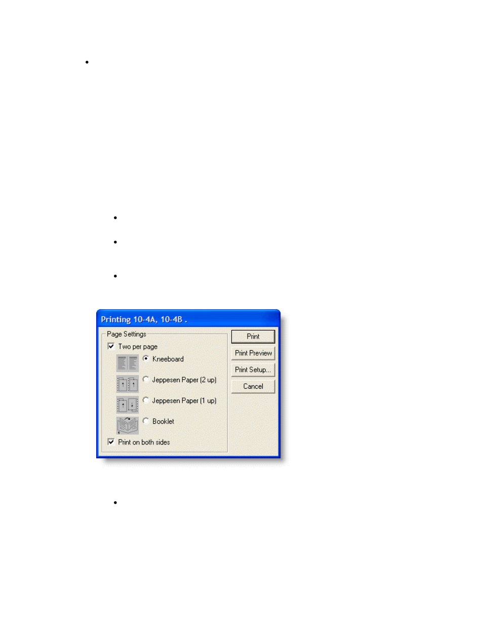 Printing multiple terminal charts | Jeppesen JeppView 3 User Manual | Page 221 / 273