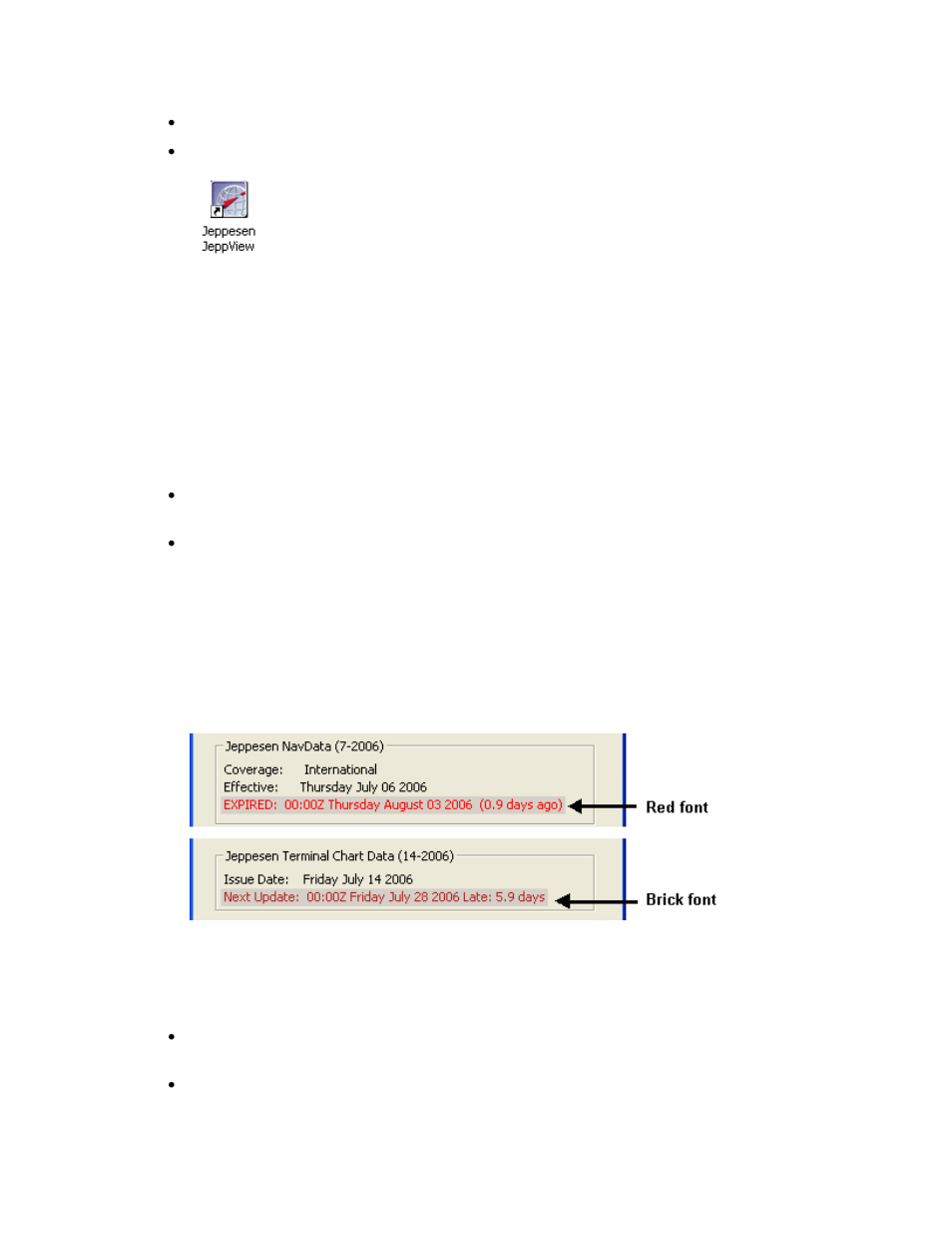 Opening warning | Jeppesen JeppView 3 User Manual | Page 62 / 273