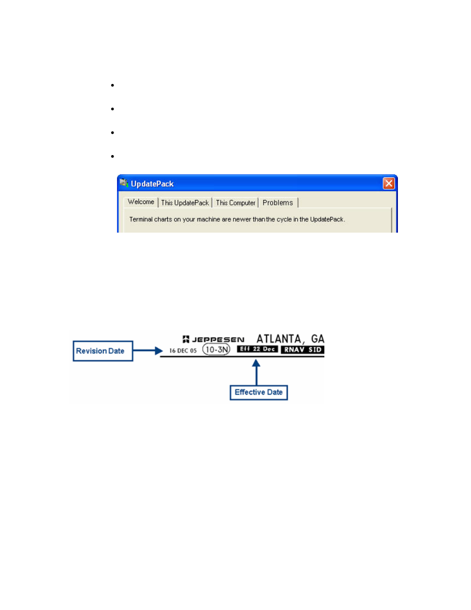 Updating terminal charts | Jeppesen JeppView 3 User Manual | Page 74 / 273