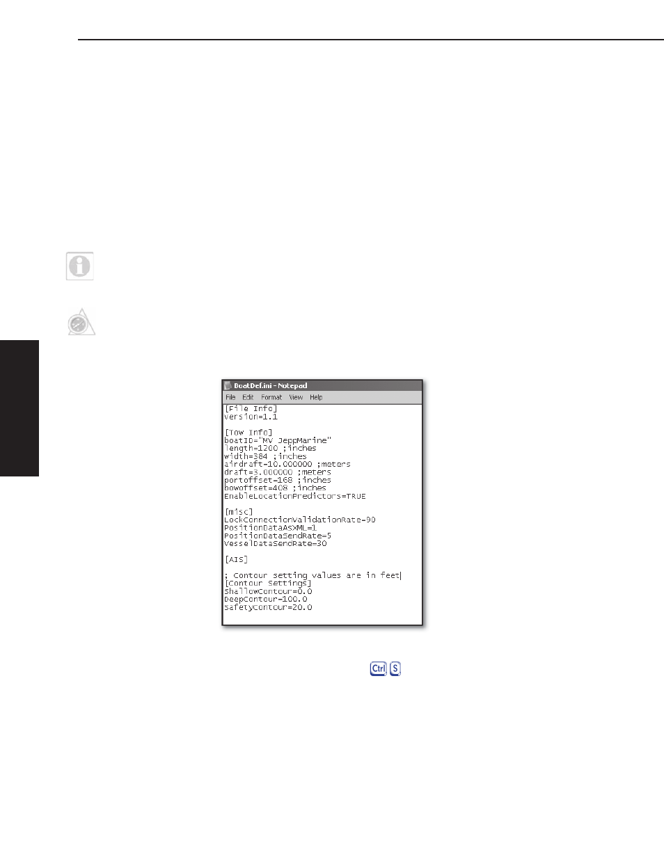 Step 8. boat configuration | Jeppesen Marine Workboat Navigator 1.3 User Manual | Page 38 / 58