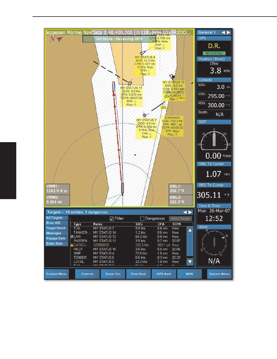 Jeppesen Marine Workboat Navigator 1.3 User Manual | Page 128 / 166