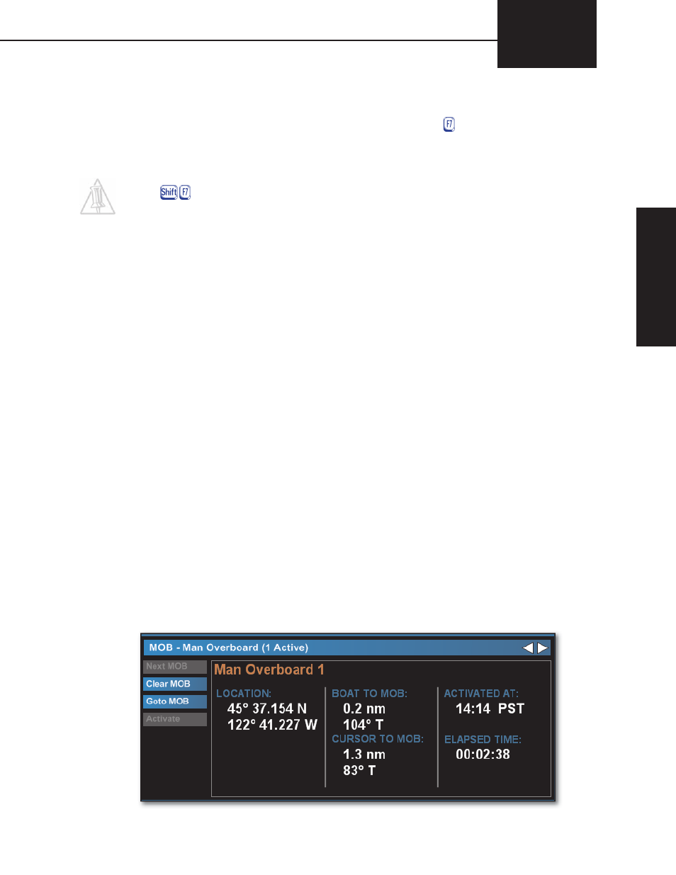 7 - sysinfo window pane | Jeppesen Marine Workboat Navigator 1.3 User Manual | Page 59 / 166