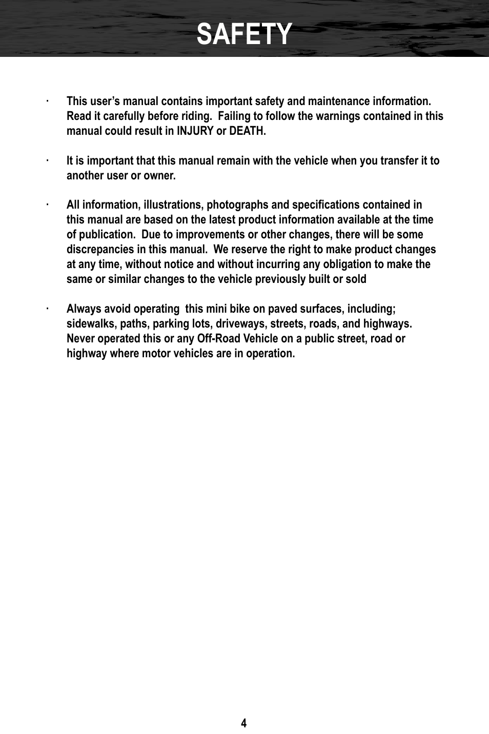 Safety | Bajaj Electricals DB30 User Manual | Page 7 / 33