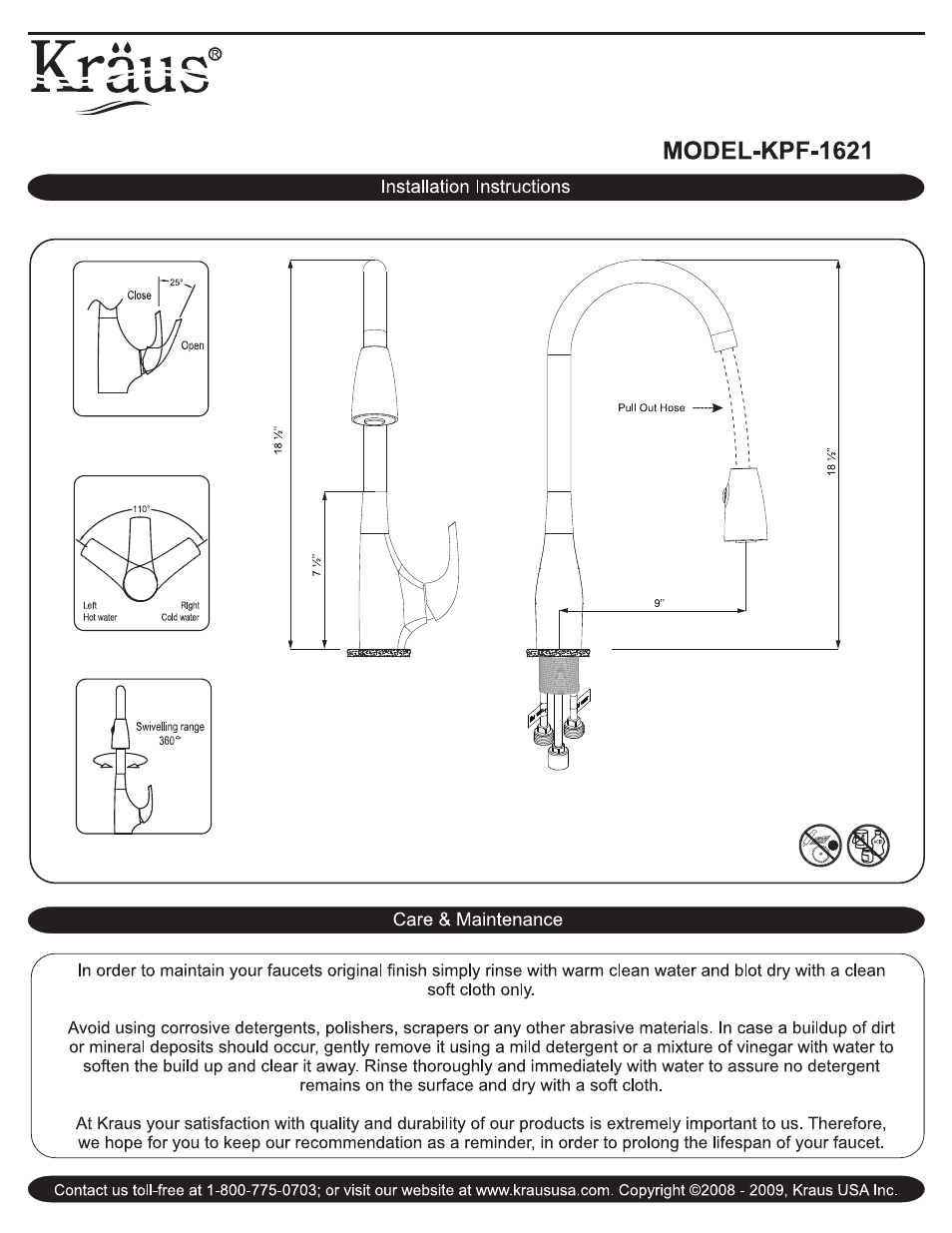 Kraus KHU123-32-KPF1621-KSD30 User Manual | Page 3 / 3