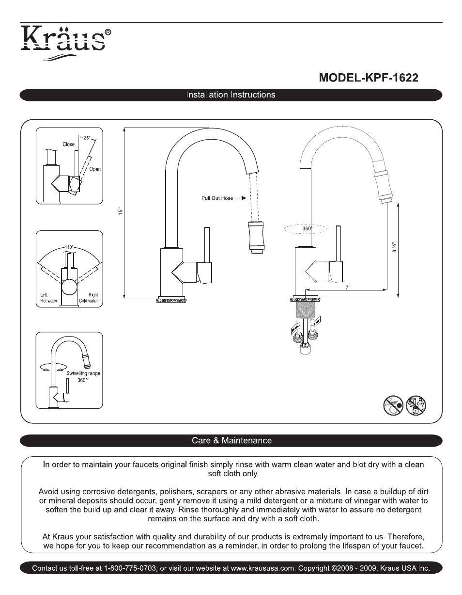 Kraus KHU123-32-KPF1622-KSD30 User Manual | Page 3 / 3