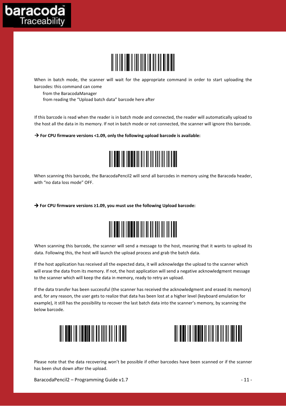 Baracoda BaracodaPencil2 User Manual | Page 11 / 39