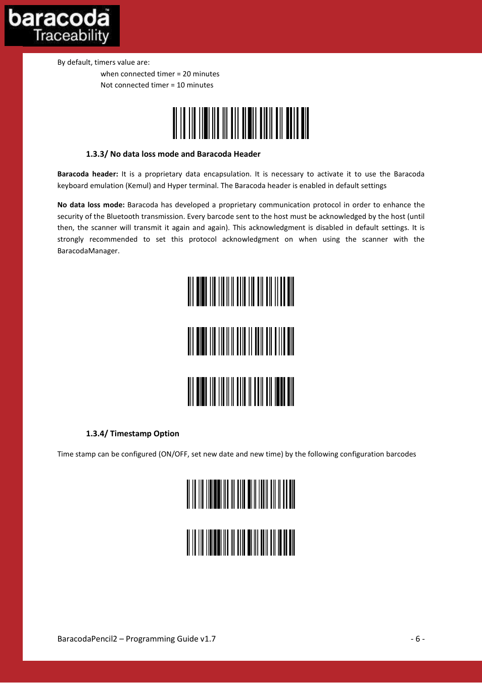 Baracoda BaracodaPencil2 User Manual | Page 6 / 39