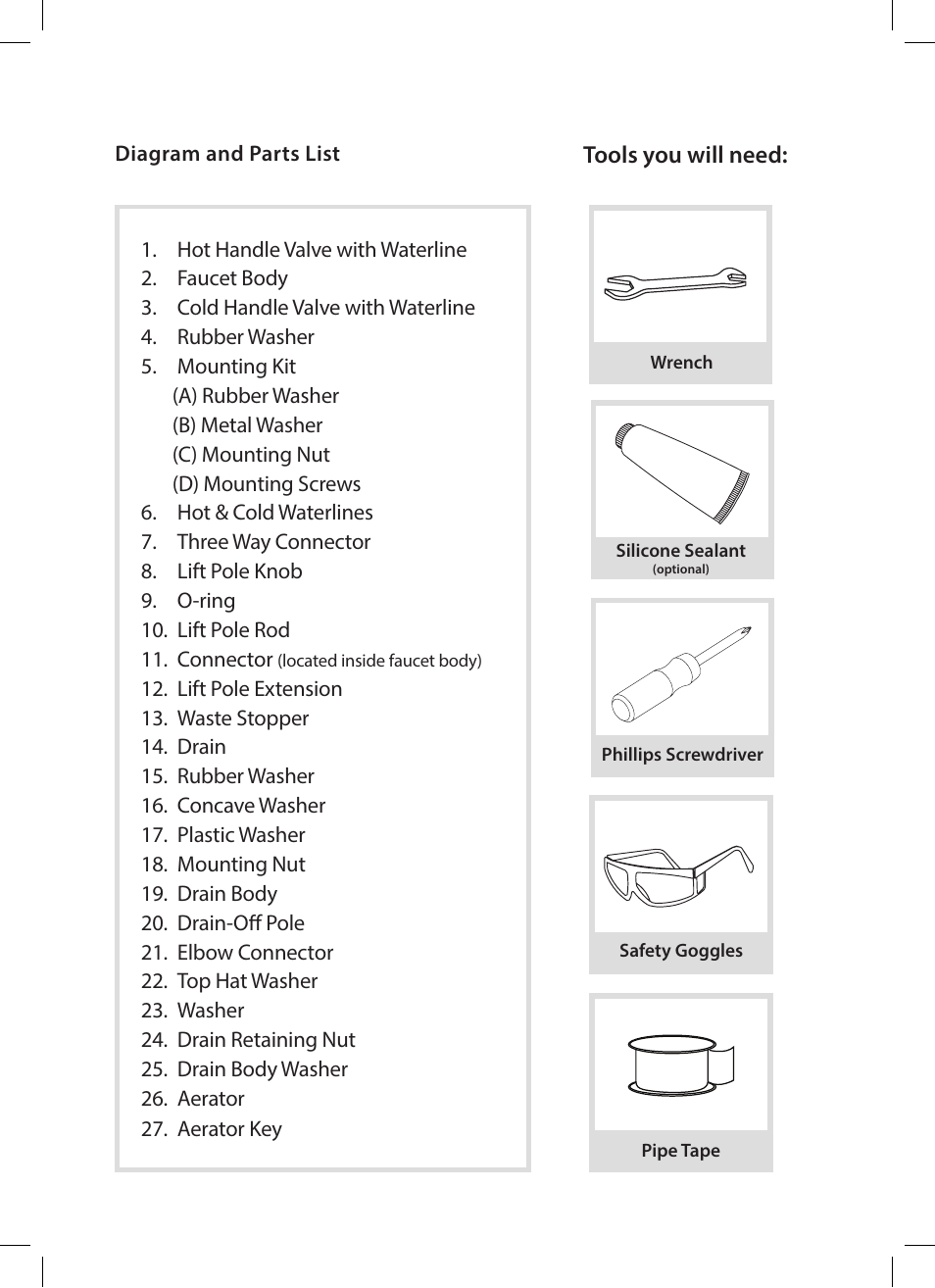 Kraus KEF-15603 User Manual | Page 5 / 16