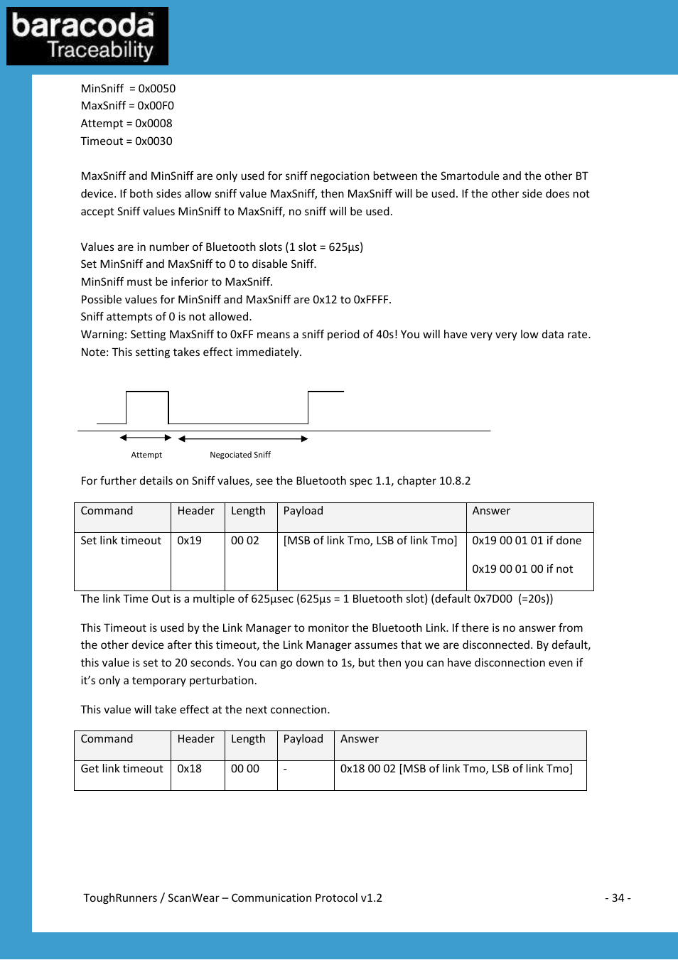 Baracoda All in One Printer User Manual | Page 34 / 42