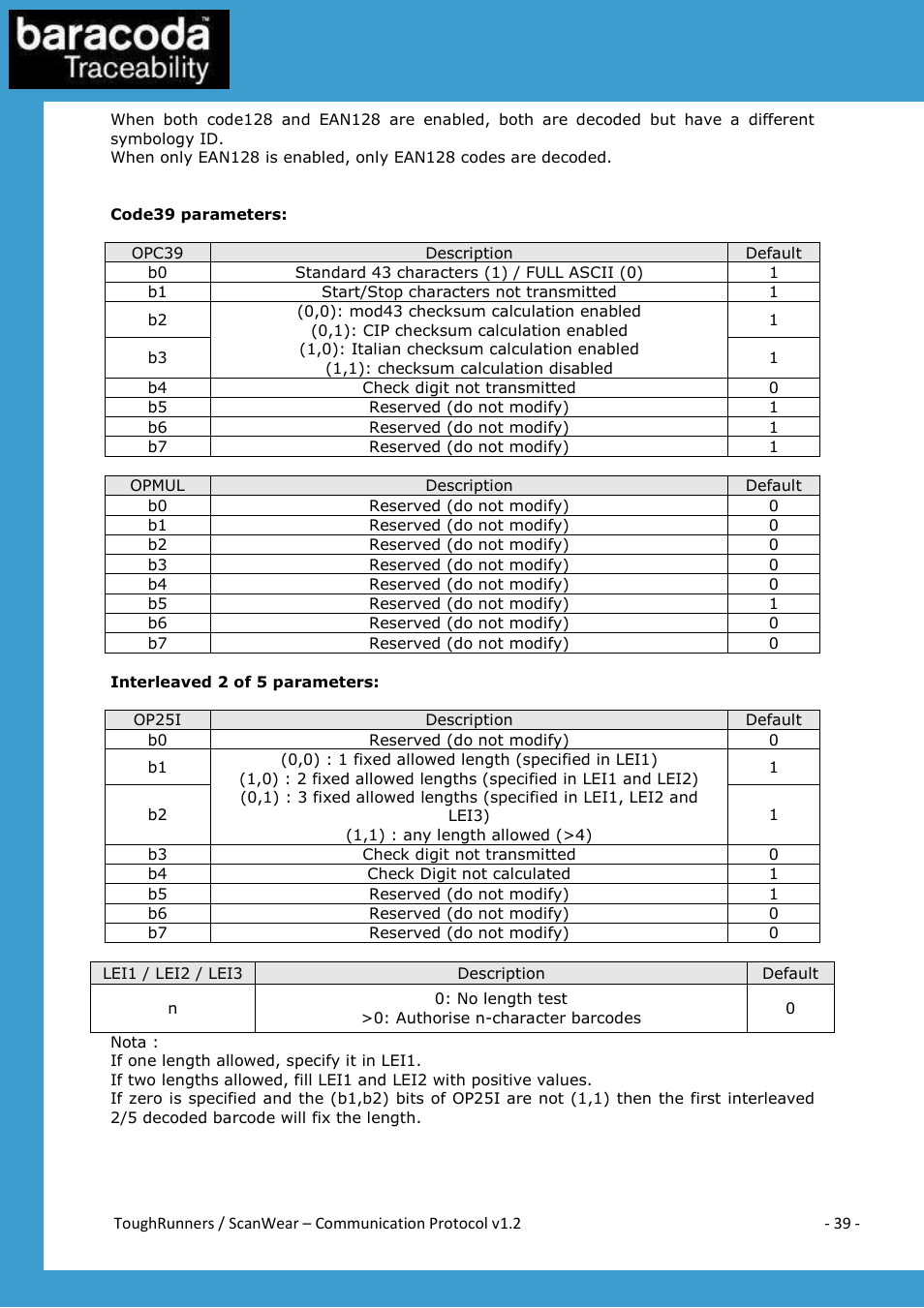 Data capture for workforce in motion | Baracoda All in One Printer User Manual | Page 39 / 42
