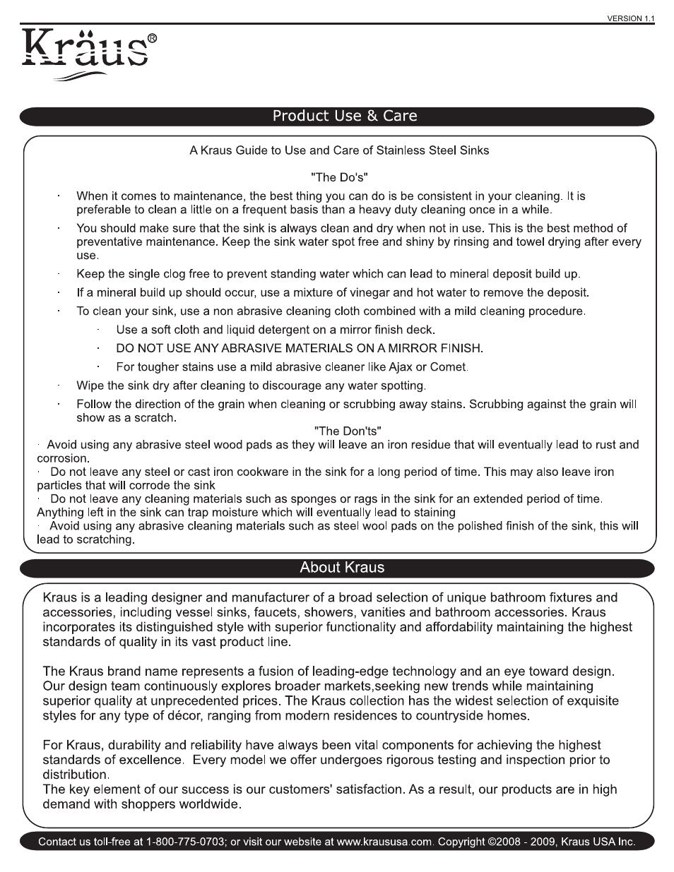 Kraus KTM24 User Manual | Page 4 / 4