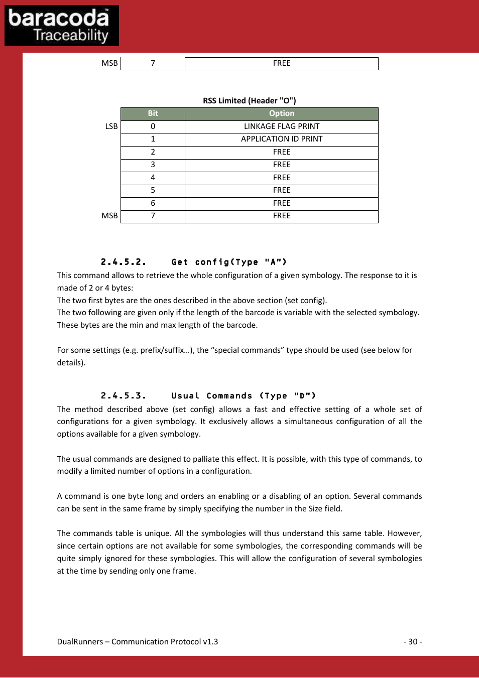 Baracoda Barcode Reader User Manual | Page 30 / 83