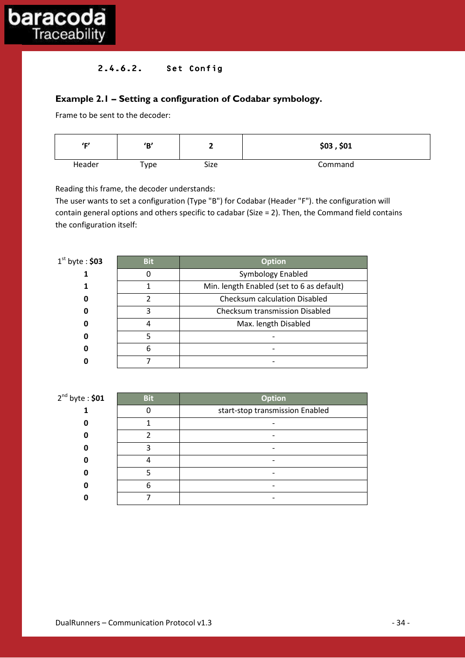 Baracoda Barcode Reader User Manual | Page 34 / 83