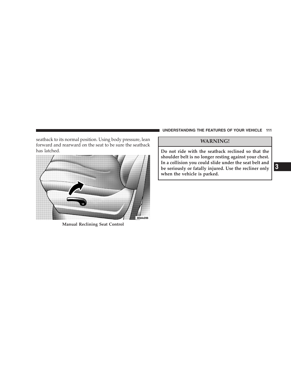 Dodge 2005 Grand Caravan User Manual | Page 111 / 480