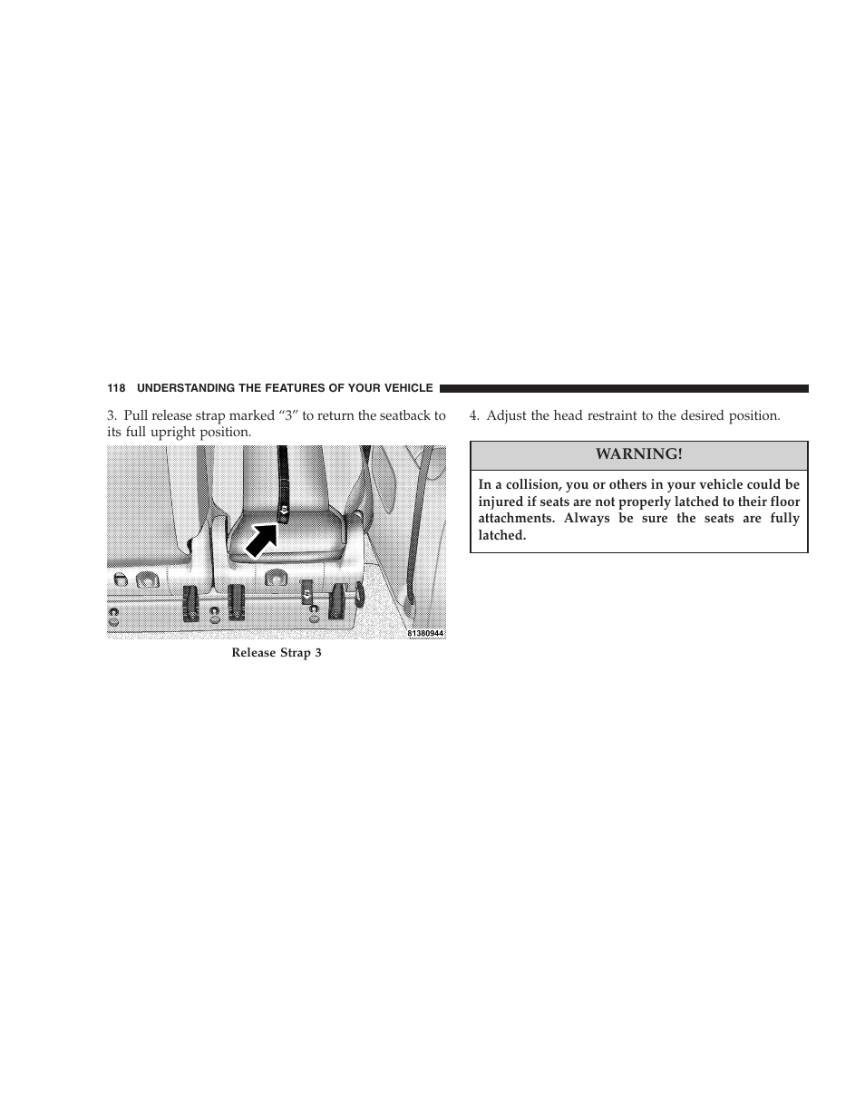Dodge 2005 Grand Caravan User Manual | Page 118 / 480