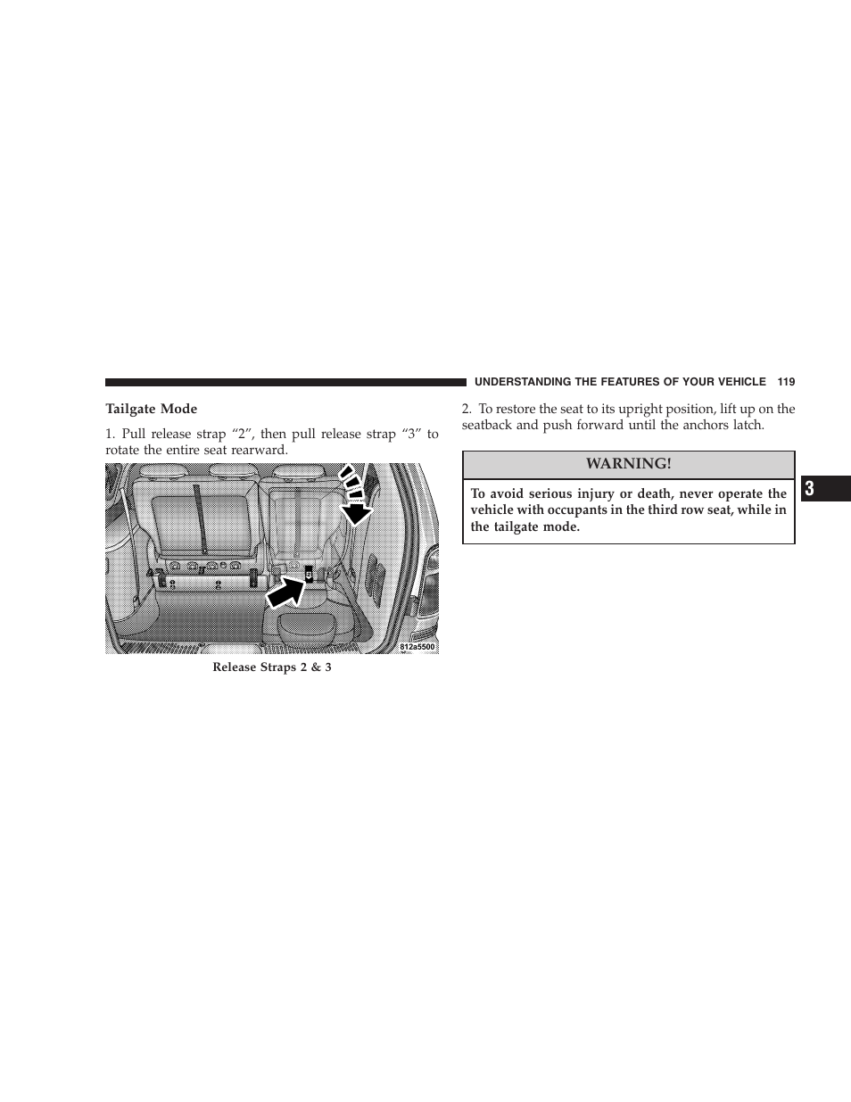 Dodge 2005 Grand Caravan User Manual | Page 119 / 480