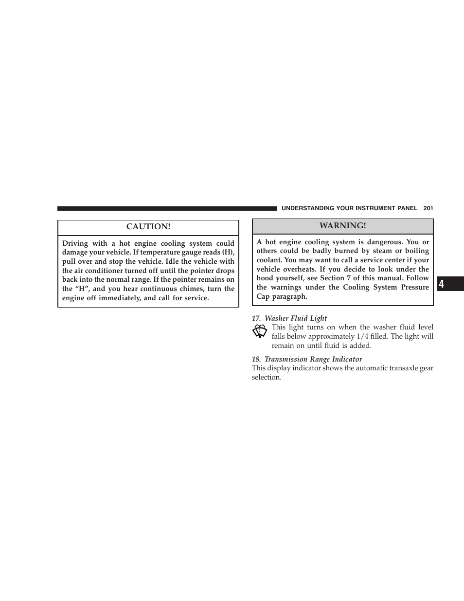 Dodge 2005 Grand Caravan User Manual | Page 201 / 480