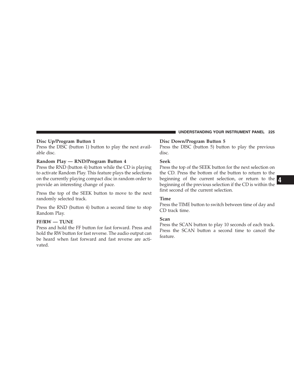 Dodge 2005 Grand Caravan User Manual | Page 225 / 480