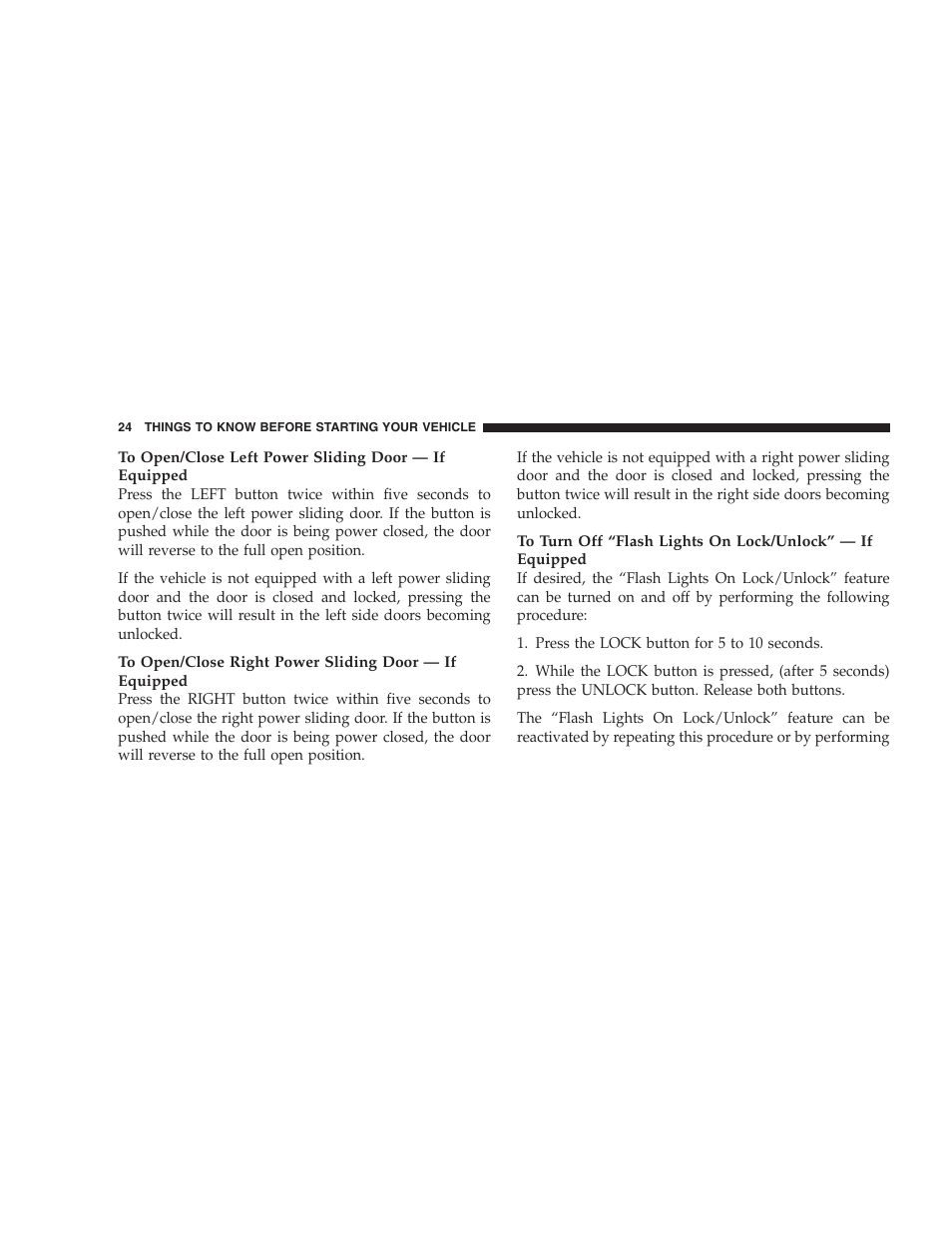 Dodge 2005 Grand Caravan User Manual | Page 24 / 480