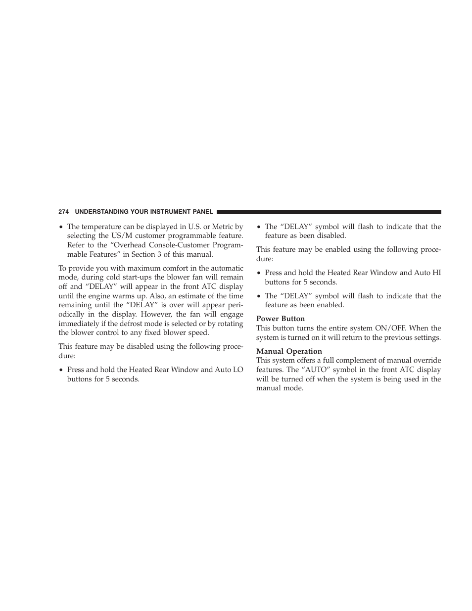 Dodge 2005 Grand Caravan User Manual | Page 274 / 480