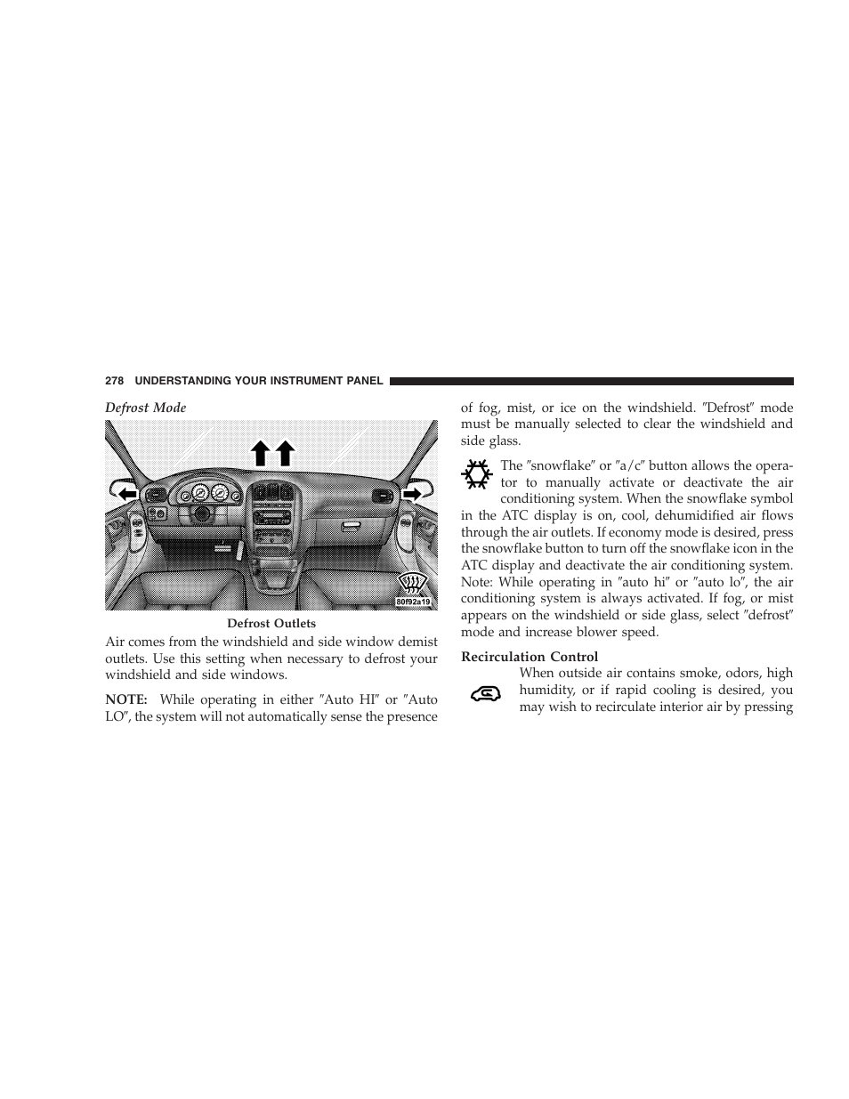 Dodge 2005 Grand Caravan User Manual | Page 278 / 480