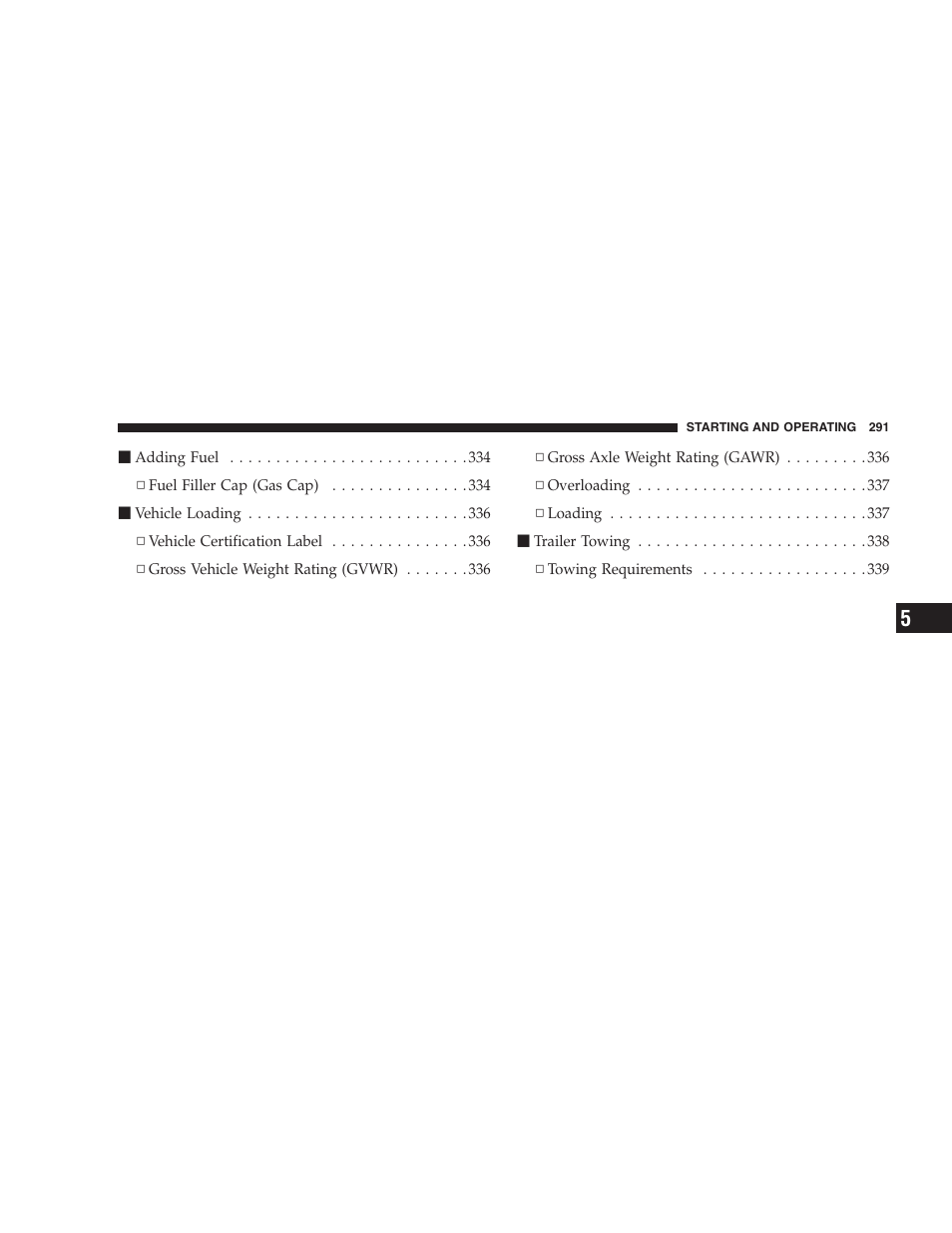 Dodge 2005 Grand Caravan User Manual | Page 291 / 480