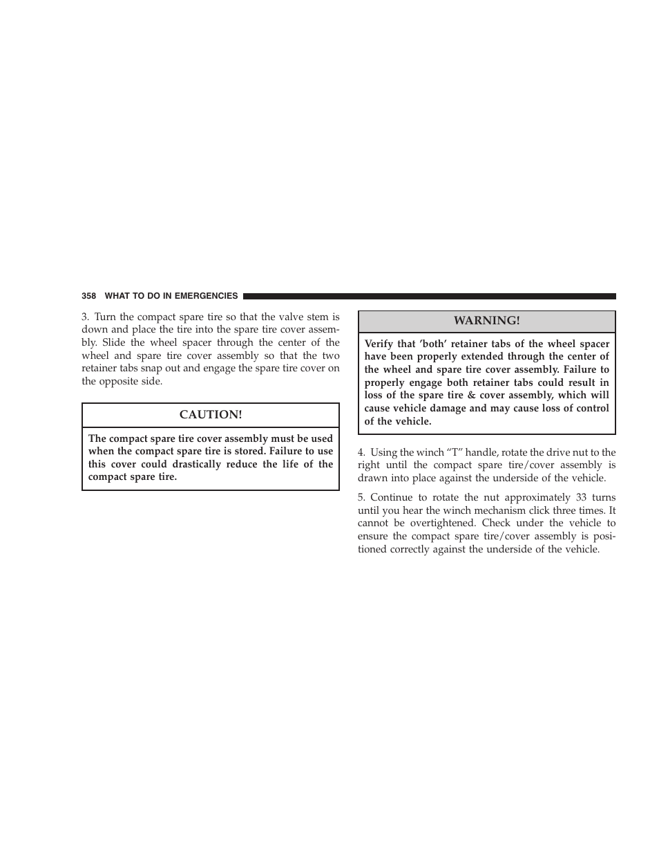 Dodge 2005 Grand Caravan User Manual | Page 358 / 480