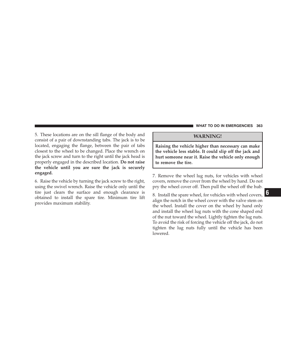 Dodge 2005 Grand Caravan User Manual | Page 363 / 480