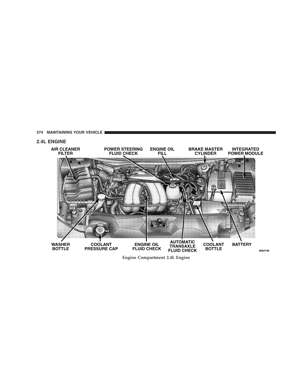 4l engine | Dodge 2005 Grand Caravan User Manual | Page 374 / 480