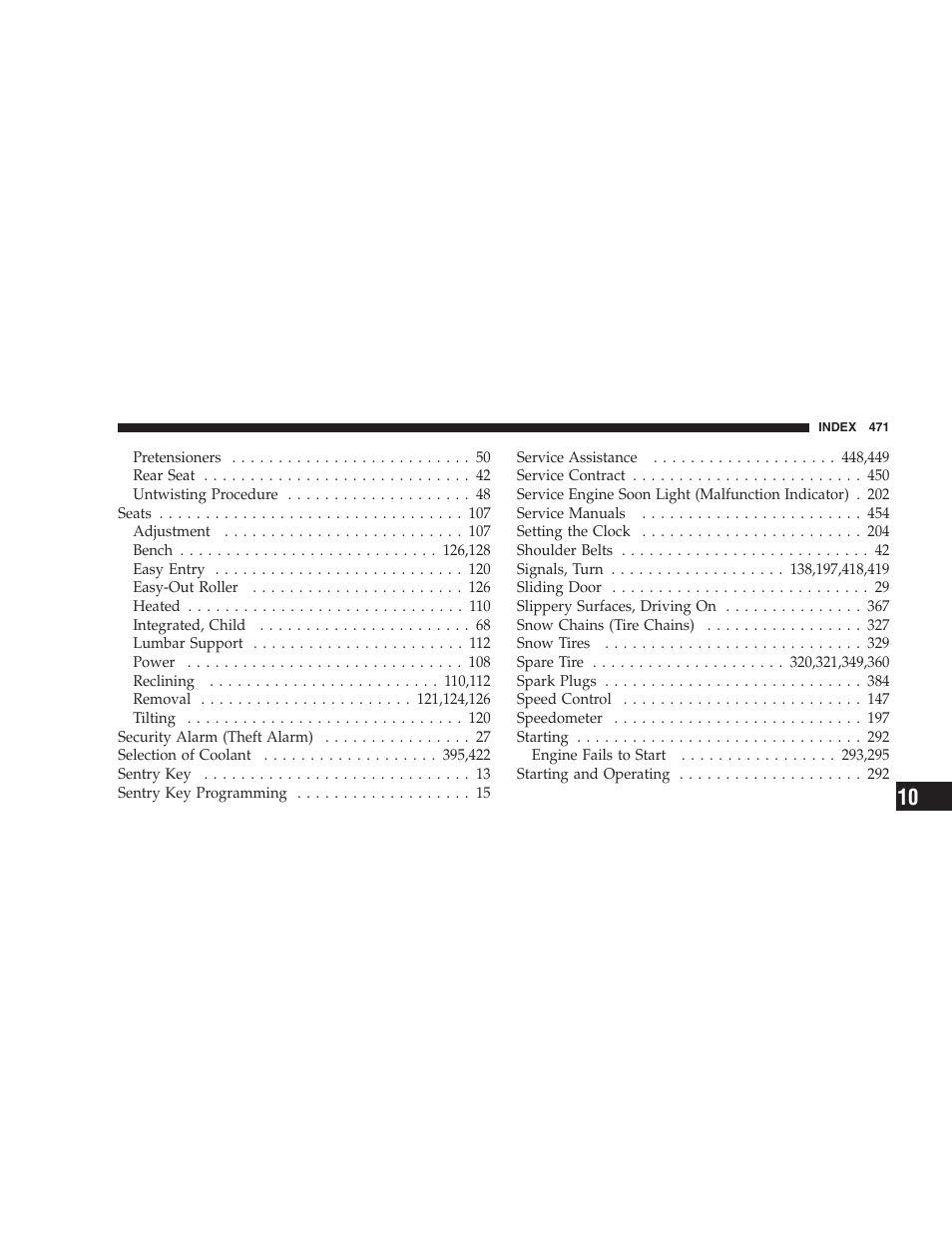 Dodge 2005 Grand Caravan User Manual | Page 471 / 480