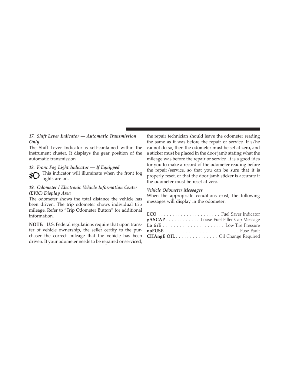 Dodge 2010 Challenger - Owner Manual User Manual | Page 172 / 477