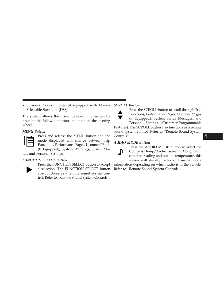 Dodge 2010 Challenger - Owner Manual User Manual | Page 181 / 477