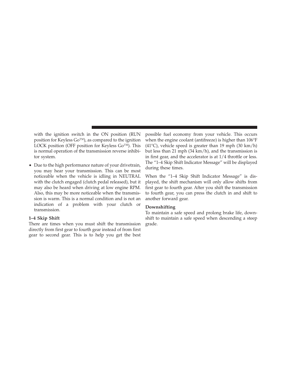 Dodge 2010 Challenger - Owner Manual User Manual | Page 258 / 477