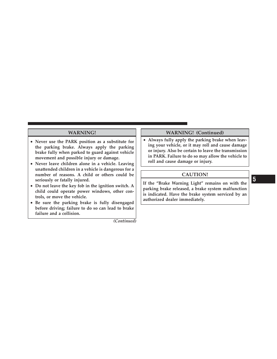 Dodge 2010 Challenger - Owner Manual User Manual | Page 277 / 477