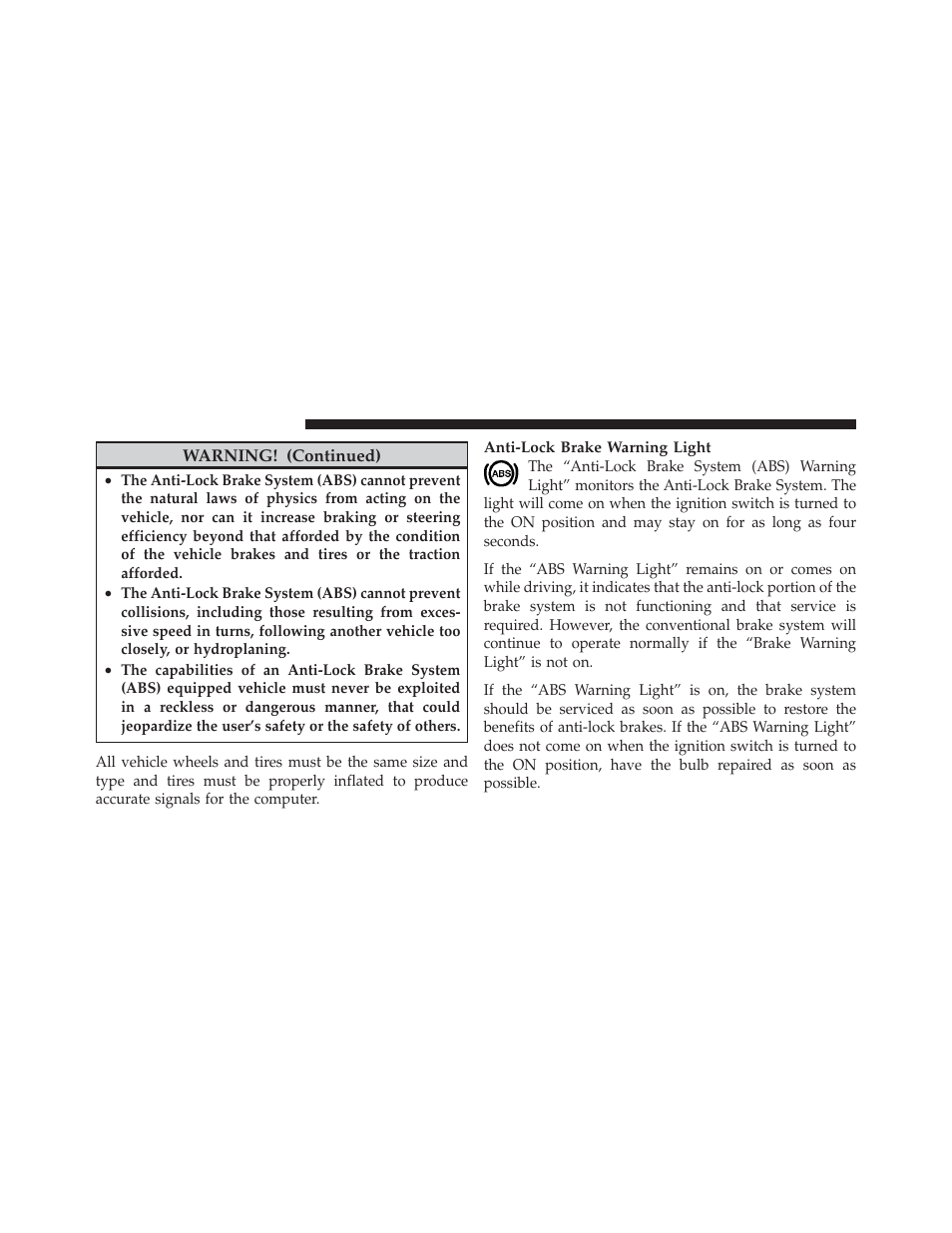 Dodge 2010 Challenger - Owner Manual User Manual | Page 280 / 477