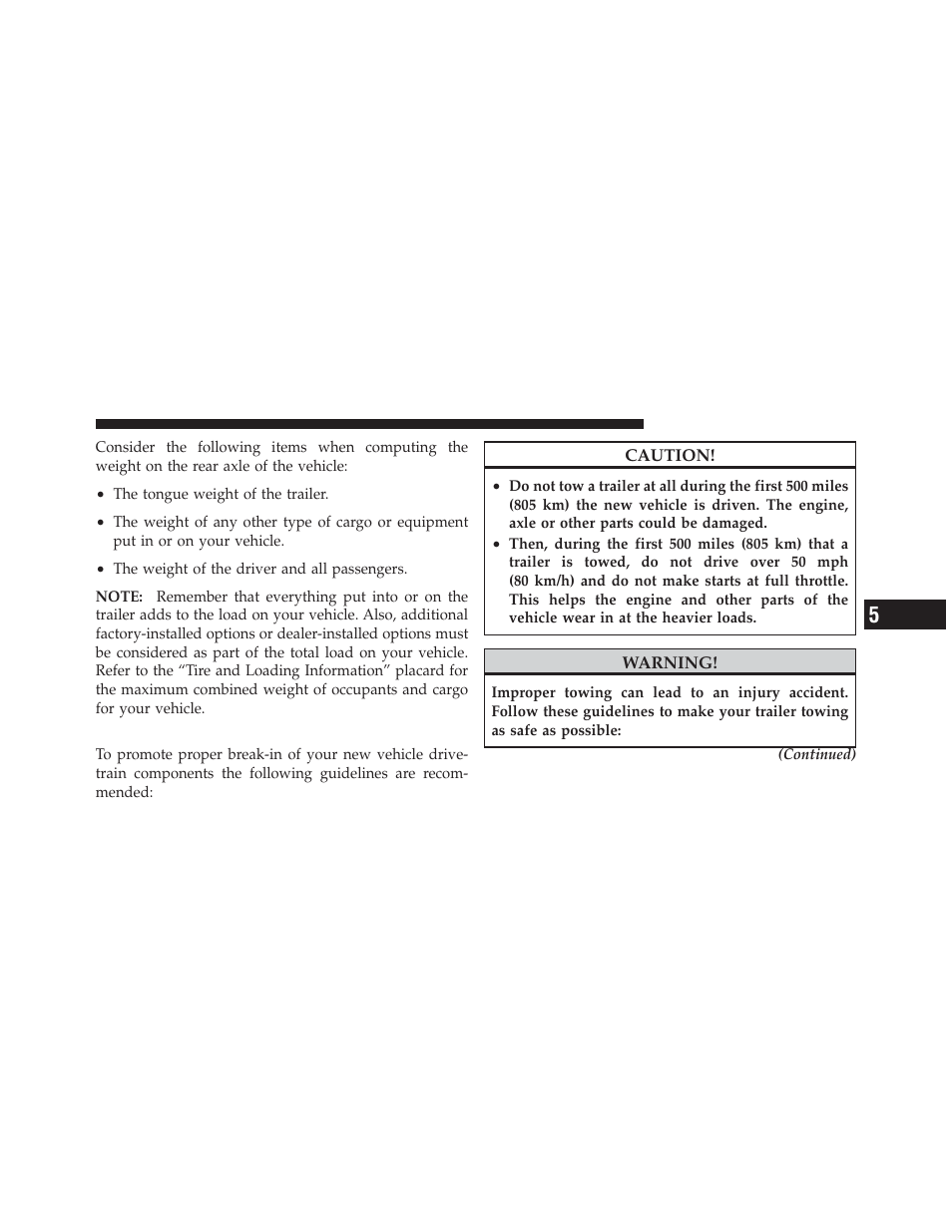 Towing requirements | Dodge 2010 Challenger - Owner Manual User Manual | Page 331 / 477