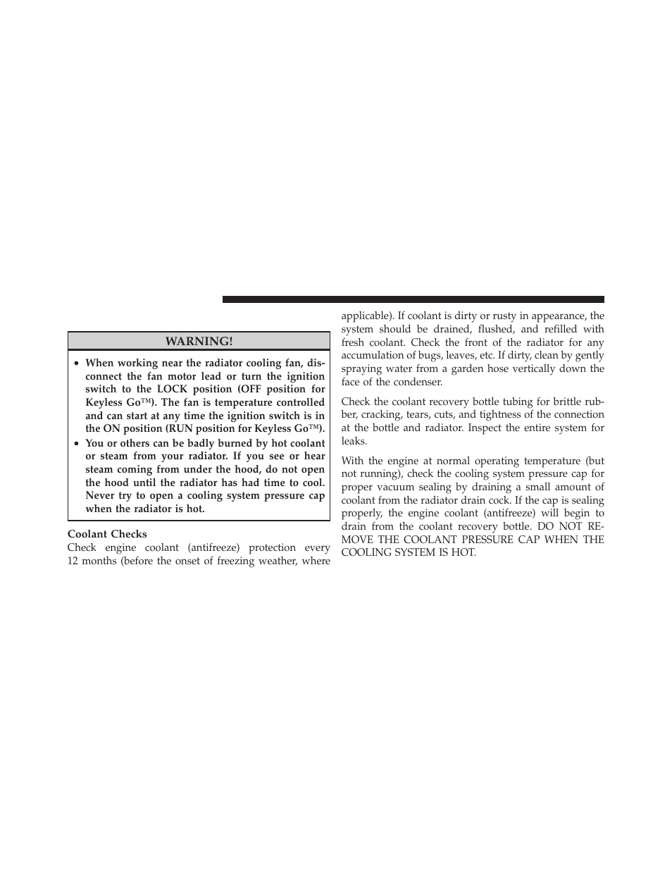Cooling system | Dodge 2010 Challenger - Owner Manual User Manual | Page 392 / 477