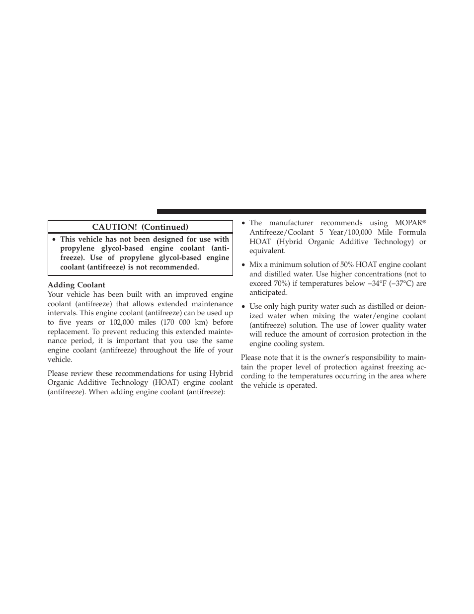 Dodge 2010 Challenger - Owner Manual User Manual | Page 394 / 477
