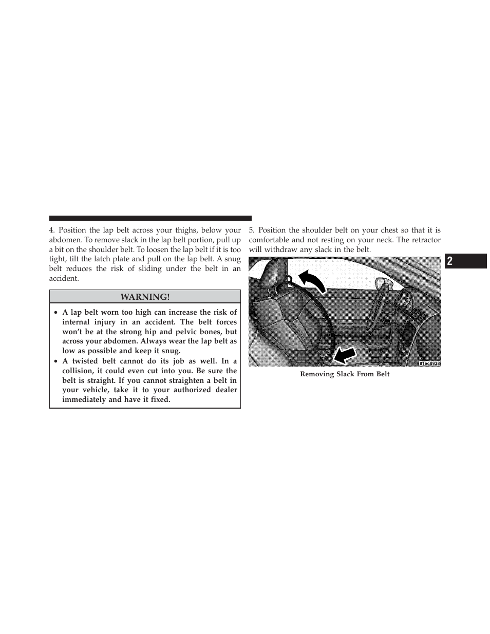 Dodge 2010 Challenger - Owner Manual User Manual | Page 43 / 477