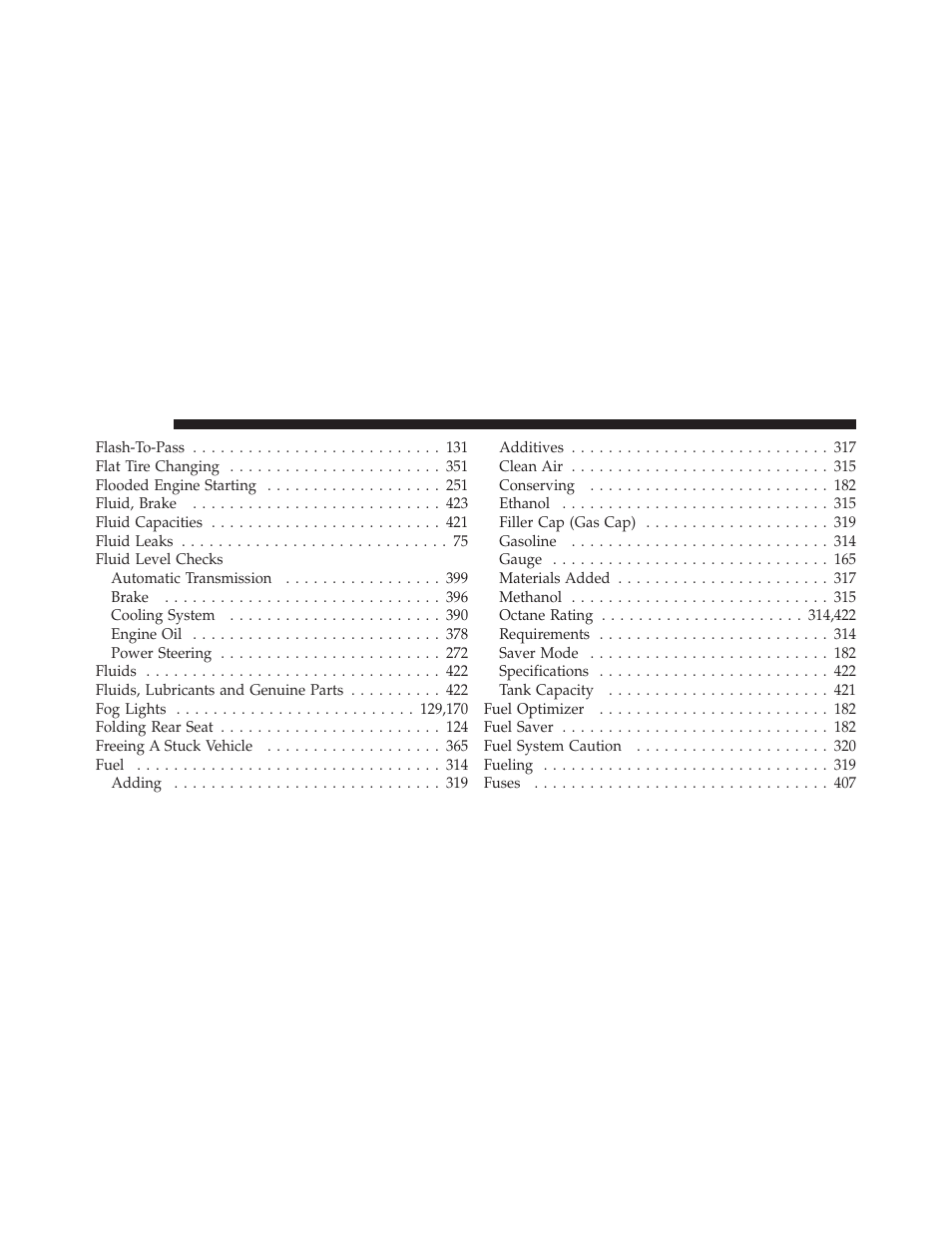 Dodge 2010 Challenger - Owner Manual User Manual | Page 462 / 477