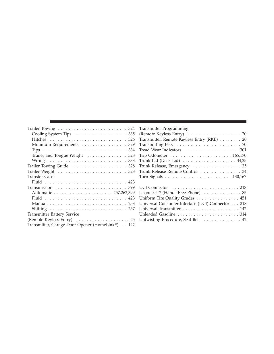 Dodge 2010 Challenger - Owner Manual User Manual | Page 474 / 477