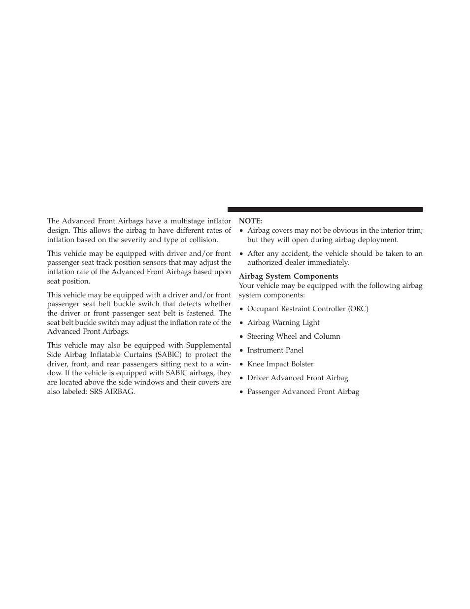 Dodge 2010 Challenger - Owner Manual User Manual | Page 50 / 477