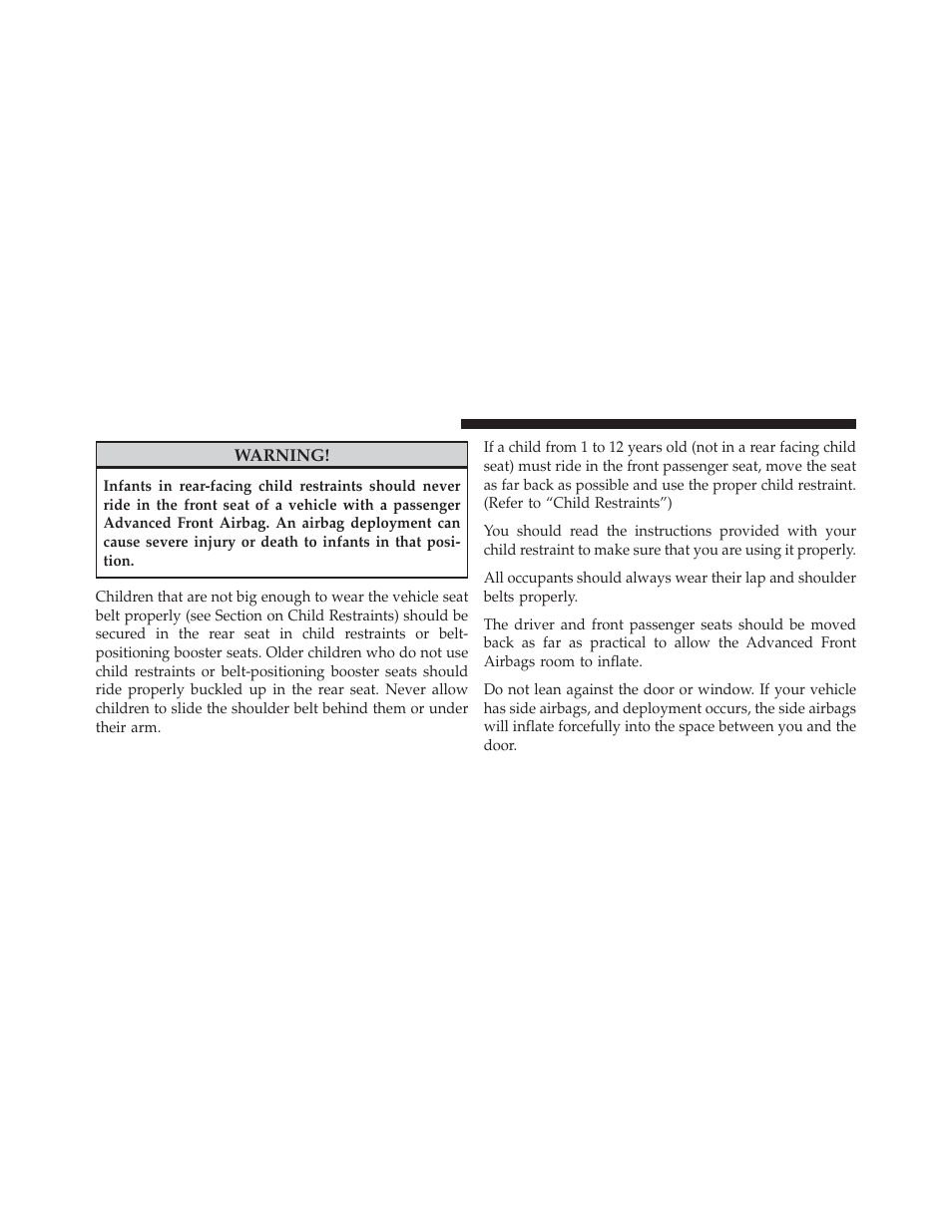 Dodge 2010 Challenger - Owner Manual User Manual | Page 54 / 477