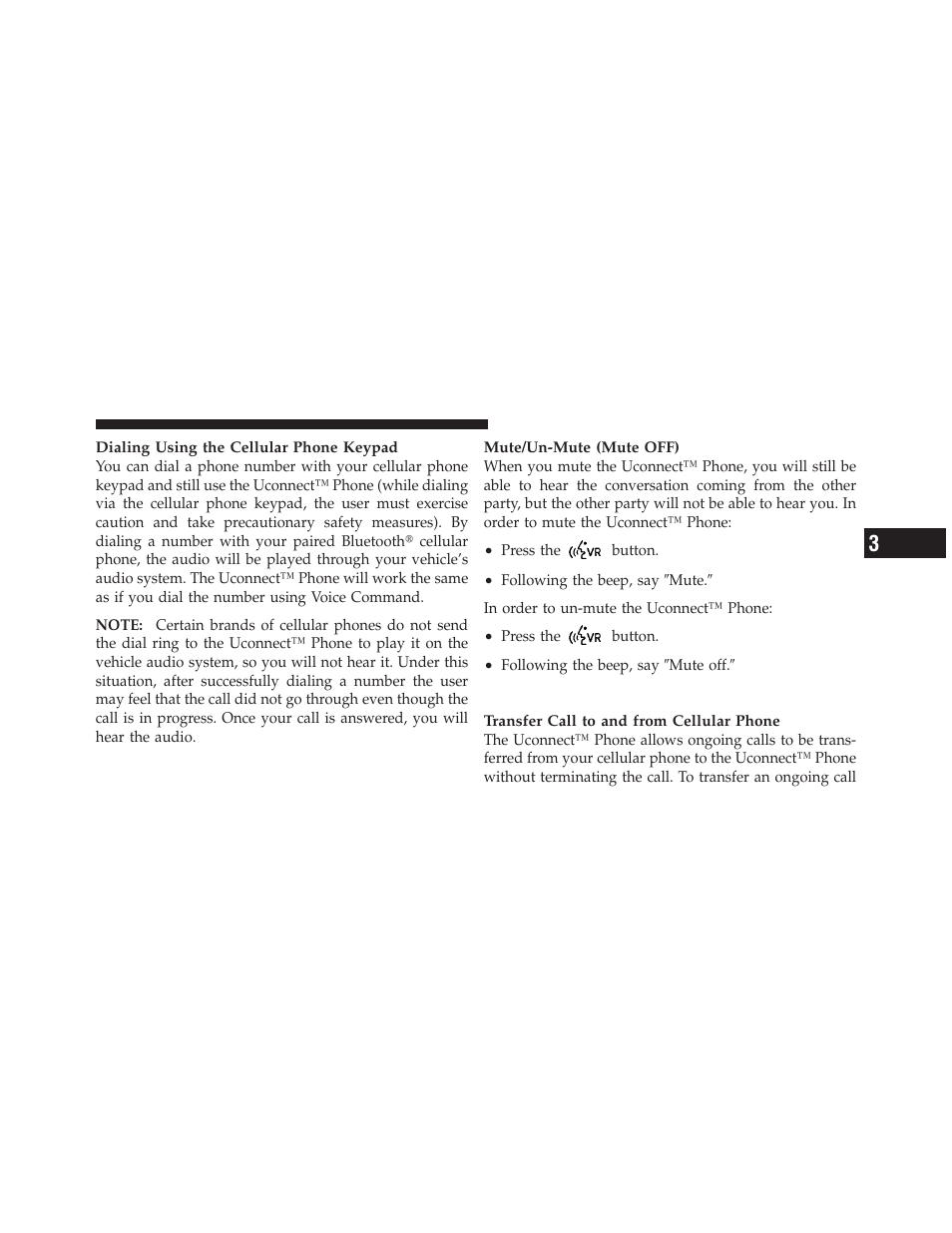 Advanced phone connectivity | Dodge 2010 Challenger_SRT - Owner Manual User Manual | Page 105 / 444