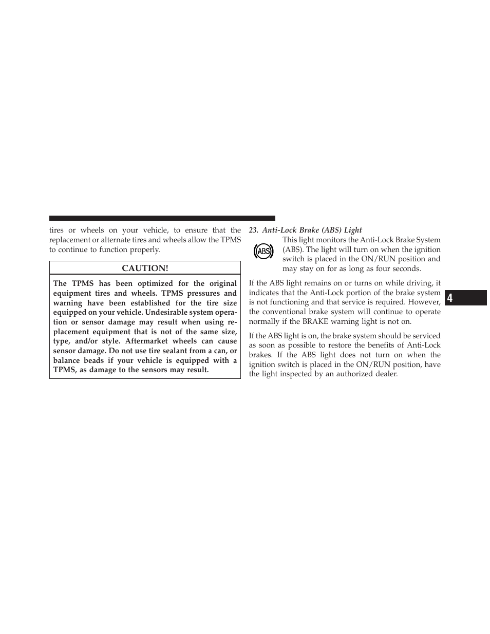 Dodge 2010 Challenger_SRT - Owner Manual User Manual | Page 175 / 444