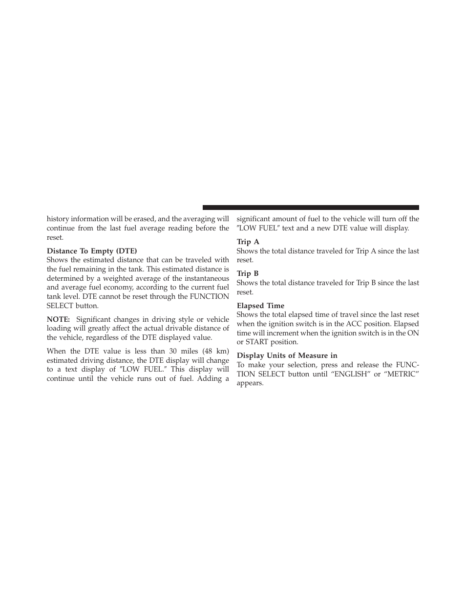 Dodge 2010 Challenger_SRT - Owner Manual User Manual | Page 182 / 444